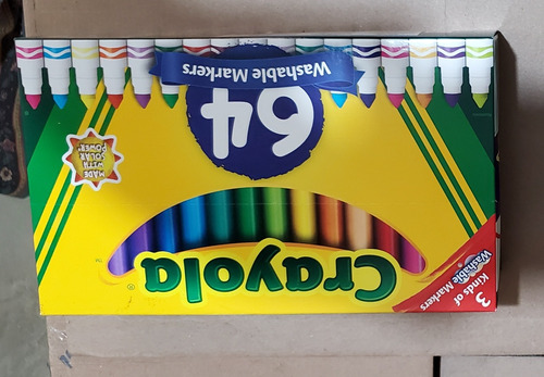 Plumones Crayola 64 Pz 