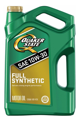 Aceite Full Sintetico Quaker State 10w-30 Galon De 4.73litro