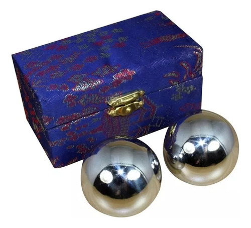 Bolas Chinas De Masaje De Manos Para Ejercitar Los Dedos, 2