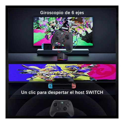 Control Para Nintendo Switch Inalámbrico Larga Duración