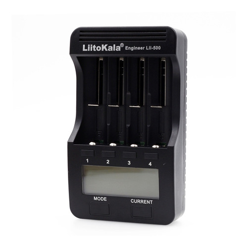 Carregador De Bateria Inteligente Liitokala Lii-500 De 4 Com