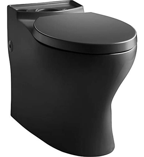 Kohler K-4326-7 Tazón Para Inodoro Persuade, Negro Negro