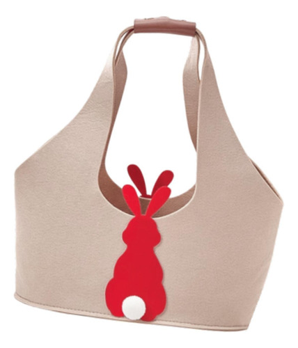 Bolsa De Huevo De Pascua, Cesta De Huevo Reutilizable Caqui