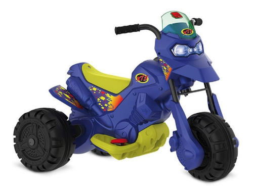 Moto Xt3 Blue Eletrica 6v Bandeirante Voltagem do carregador 110V/220V