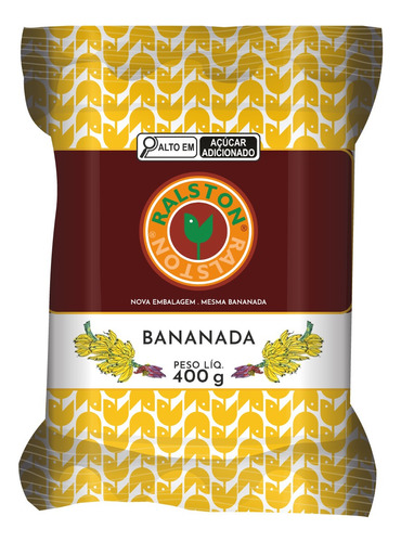 Bananada Em Barra 400g - Ralston