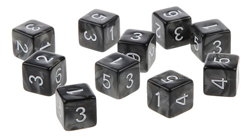 Paquete De 4-8 10 Uds. Dados De Seis Caras D6 Jugando Rpg