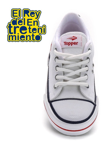 Imagen 3 de 4 de Topper Calzado Urbano Champion Unisex Infantil Lona - El Rey