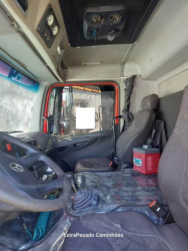 Mb Atego 2426 Semi Leito Truck Carroceria Madeira 16 Palets