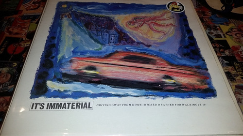 Its Immaterial Driving Away From Home Vinilo Maxi Uk 1986