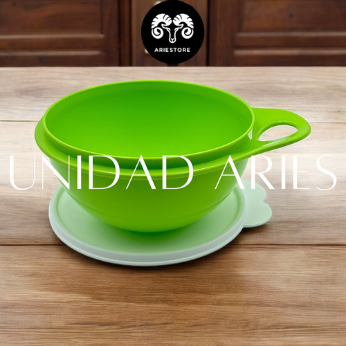 Ultra Tazón Mini Recipiente Para Batir Mezclar Tupperware Verde Limón Blanco