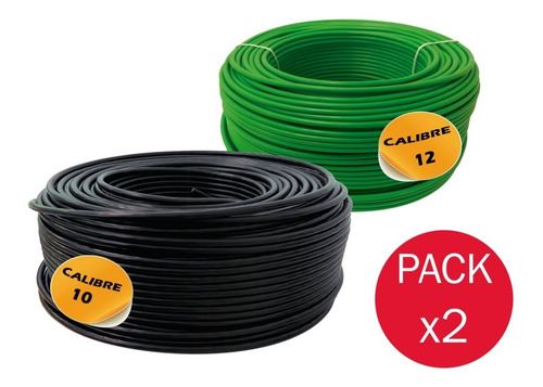 Imagen 2 de 6 de Oferta: Caja Calibre 10 + Caja Calibre 12 Cada Una De 100m