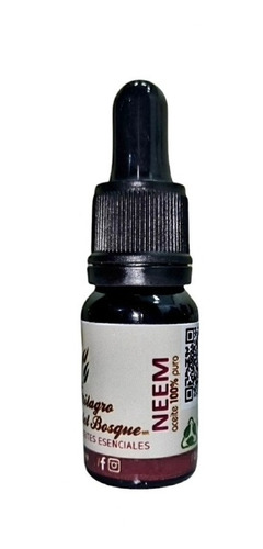 Aceite Neem (prensado En Frio) 100 Ml 100% Puro Y Natural