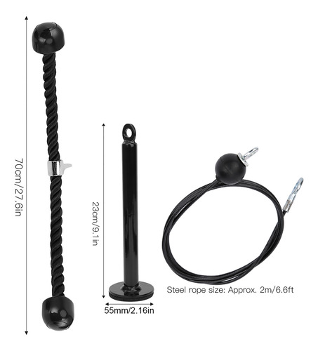 Brazo De Ejercicio Portátil Con Cuerda Y Polea Para Bricolaj