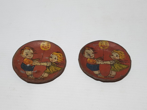 Imagen 3 de 8 de Antiguo Juguete Alemán Litograf Juego De Te 1920 Mag 57328