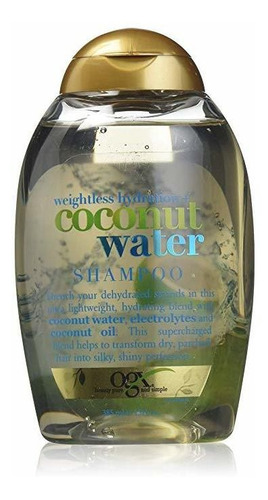 Los Surfactantes Ogx Sin Peso Hidratación + Agua De Coco Cha