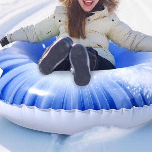 Tubo De Nieve Inflable Trineo De Nieve Inflable Rosa