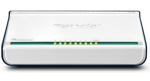 Switch Tenda 8 Puertos 10 100 Desktop Plug And Play