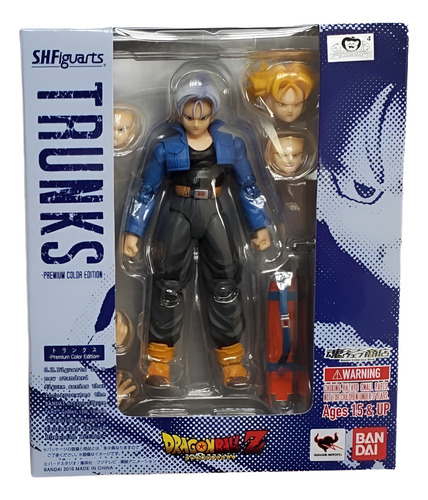 Figura Dragon Ball Super Heroes Trunks Del Futuro Bandai Shf (Reacondicionado)