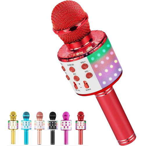 Milerong Microfono Inalambrico Bluetooth Para Karaoke, Micro