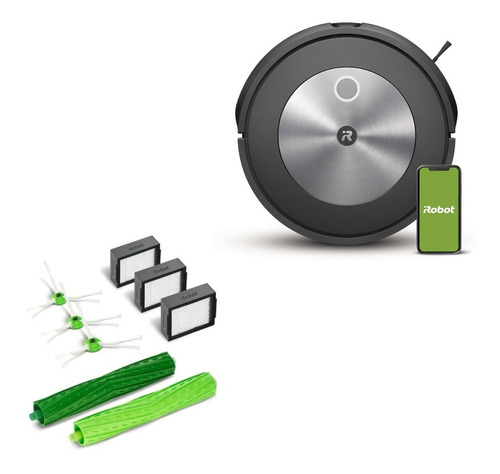 Aspiradora Irobot Roomba J7 + Kit Mantenimiento Roomba