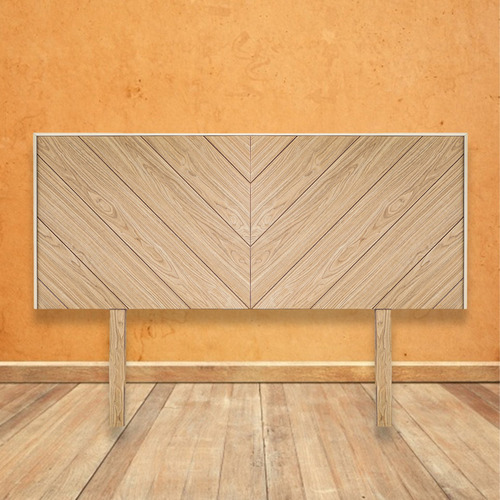 Cabecera Matrimonial / Individual Espiga Nogal Këssa Muebles