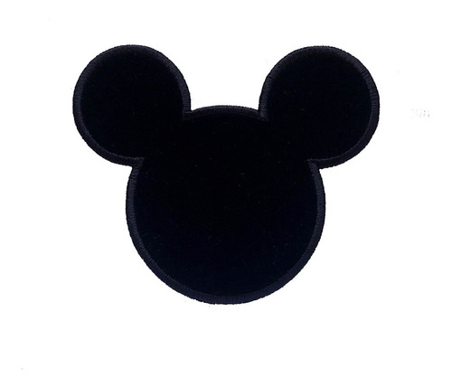 Mickey Mouse Parche Apliqué Disney Silueta 9,7cm