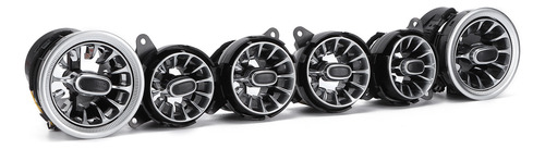 Kits De Turbina Led Frontal Turbo Air Vent, 6 Unidades, 64 C