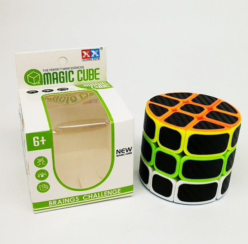 Magic Cube Cubo Cilindro De 3 Capas Fibra Carbono Ref. 8998