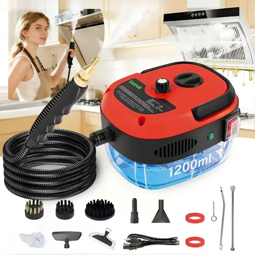 Limpador A Vapor 2500w Vaporizador Alta Temperatura Portátil