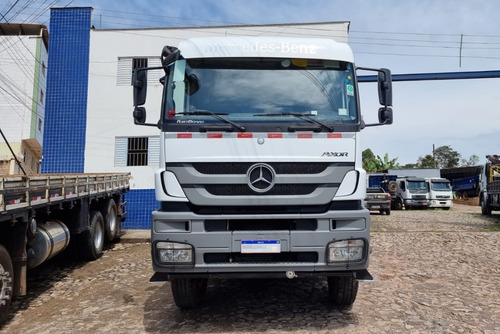 Imagem 9 de 15 de Mercedes-benz Axor 4144 Ano 2021 Caçamba Rossetti Traçado