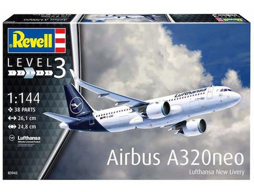 Airbus A320neo Lufthansa New Livery - Esc 1:144 Revell 03942