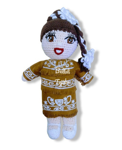 Muñeca Tamaulipas Tejida A Mano