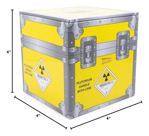 Caja De Plutonio En Forma De Cubo Para Almacenamiento En ...