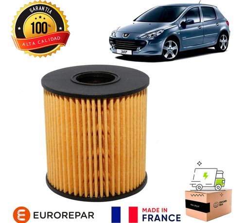 Filtro Aceite Para  Peugeot 307 2.0 Hdi 2001 2008