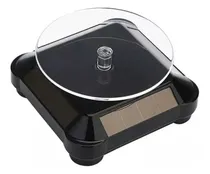 Comprar Base Exhibidor Giratorio Solar Y Pilas Para Relojes Joyas