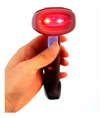 Lector De Código De Barras Inalambrico 1d Con Pedestal