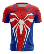 Comprar Polo Spiderman Ps4 Sublimado 100% Poliester