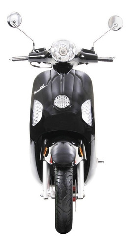 Imagen 3 de 8 de Moto Carabela Greaser 150 Scooter Negro