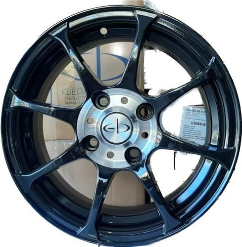 Llanta Deportiva Eb Tr R15 (4x108) Fiesta - Ka - Peugeot 208