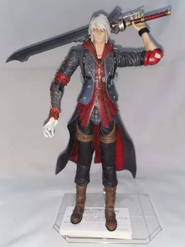 Original asmus brinquedos qb007 8 9 10 dante vergil nero v o misterioso um  q versão 4 Polegada figura de ação brinquedo modelo 10cm presente