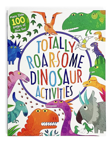 Libro De Actividades Para Niños En Ingles Dinosaurios