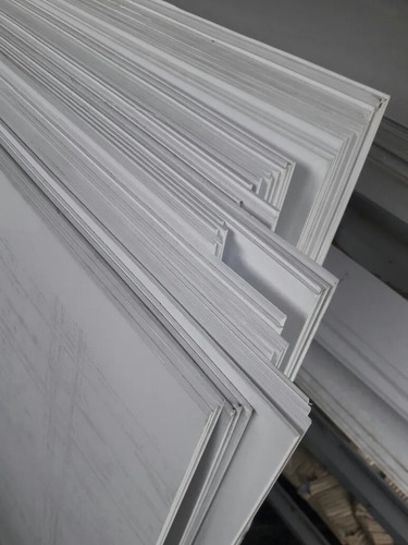 Placa Alto Impacto Blanca 60cm X 2.44mt X 3mm +envio