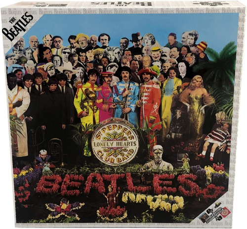 Quebra-cabeças The Beatles St Peppers 1000 peças com vista dupla