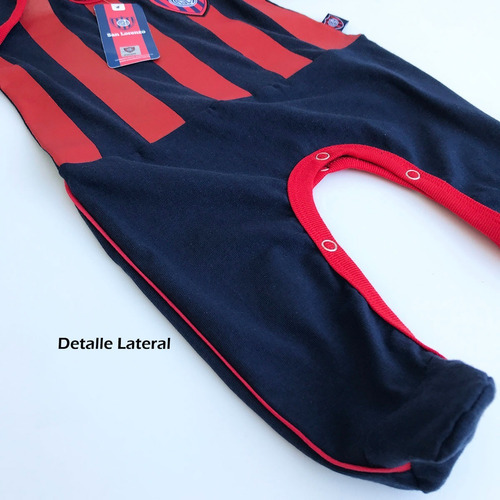 Imagen 3 de 10 de Body Enterito San Lorenzo Nuevo Modelo Con Licencia Oficial