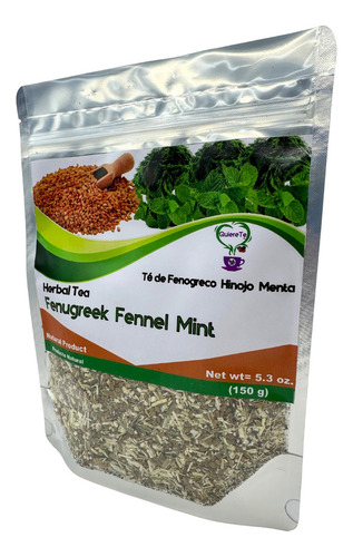 Té De Fenogreco, Hinojo Y Menta 150 Gramos