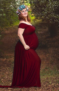 vestido madrinha gravida marsala