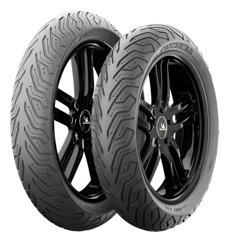 Par Pneu 90/90-12 + 100/90-10 City Grip Saver Michelin