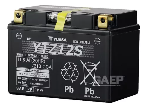 Bateria Yuasa Ytz10s Japon