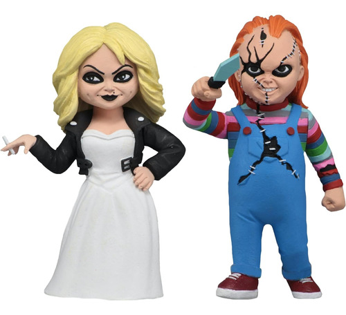 Figura Toony Terrors Bride Of Chucky 2-pack Chucky & Tiffany