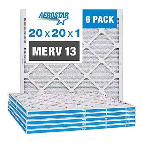 Merv 6 Filtro Aire Para Ac Horno 1 Blanco 7p